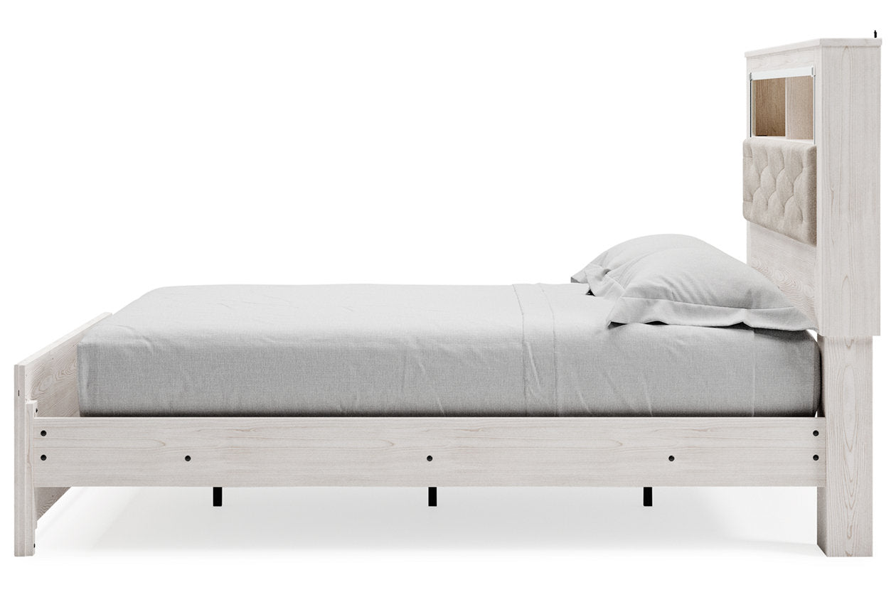 Altyra White Queen Panel Bookcase Bed - SET | B2640-54 | B2640-65 | B2640-96 - Luna Furniture - Dallas Store