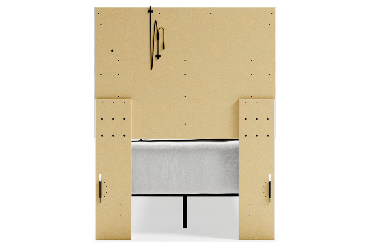 Altyra White Twin Panel Bed - SET | B2640-52 | B2640-53 | B2640-83 - Luna Furniture - Dallas Store