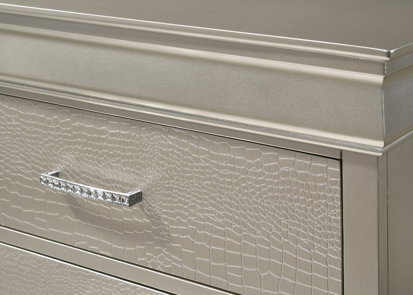 Amalia Silver Dresser - B6910-1 - Luna Furniture - Dallas Store