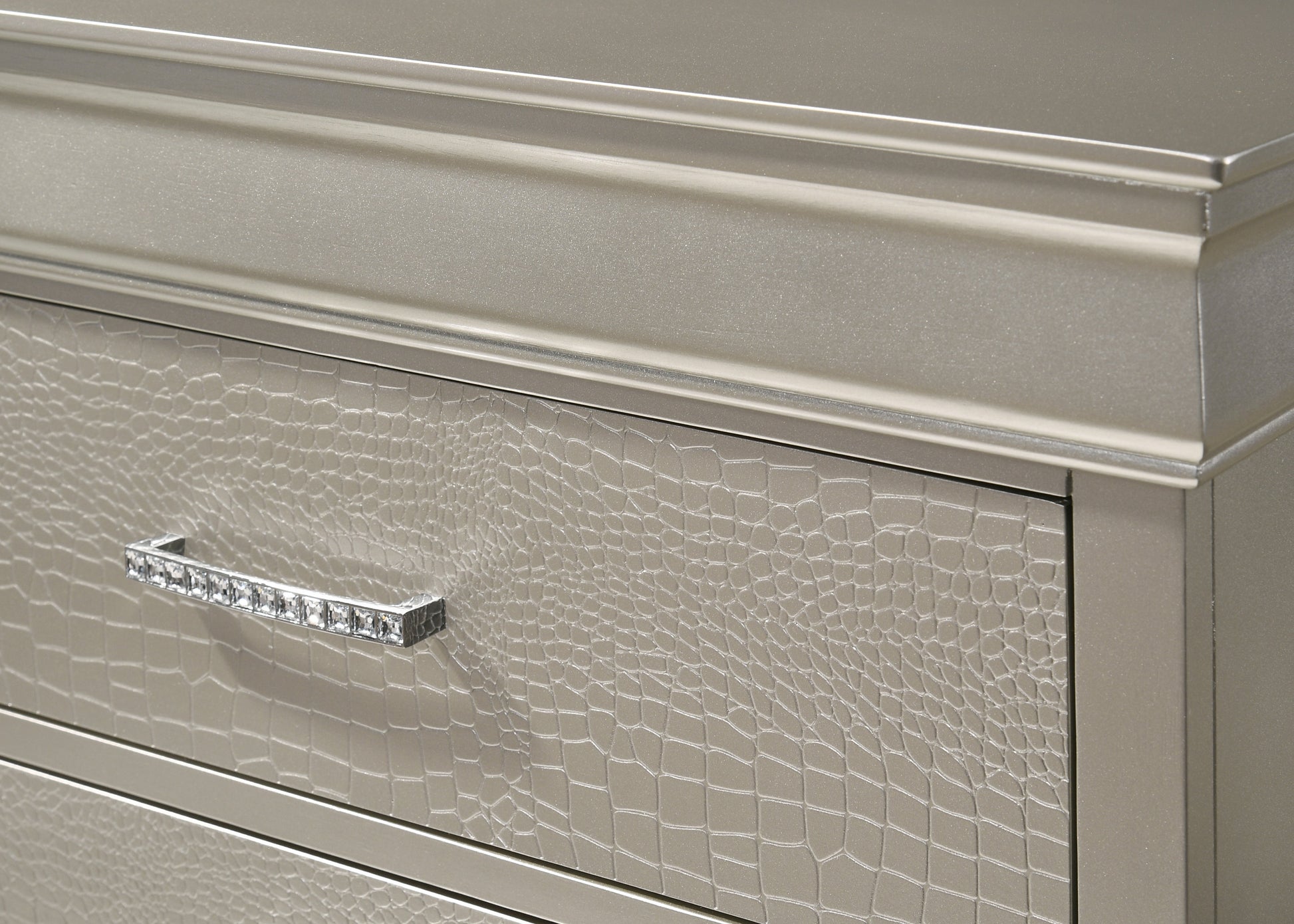 Amalia Silver Dresser - B6910-1 - Luna Furniture - Dallas Store