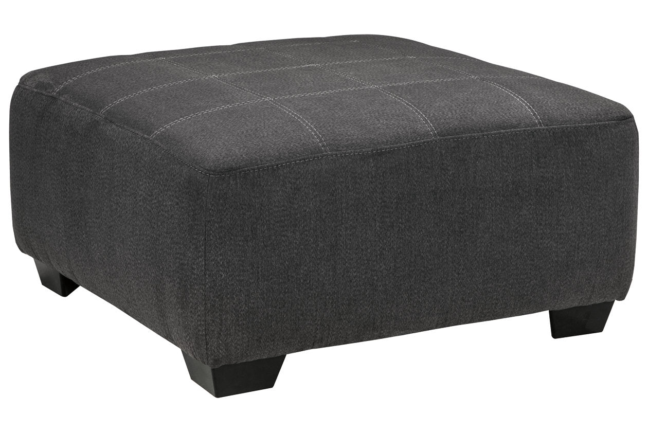 Ambee Slate Oversized Accent Ottoman - 2862008 - Luna Furniture - Dallas Store