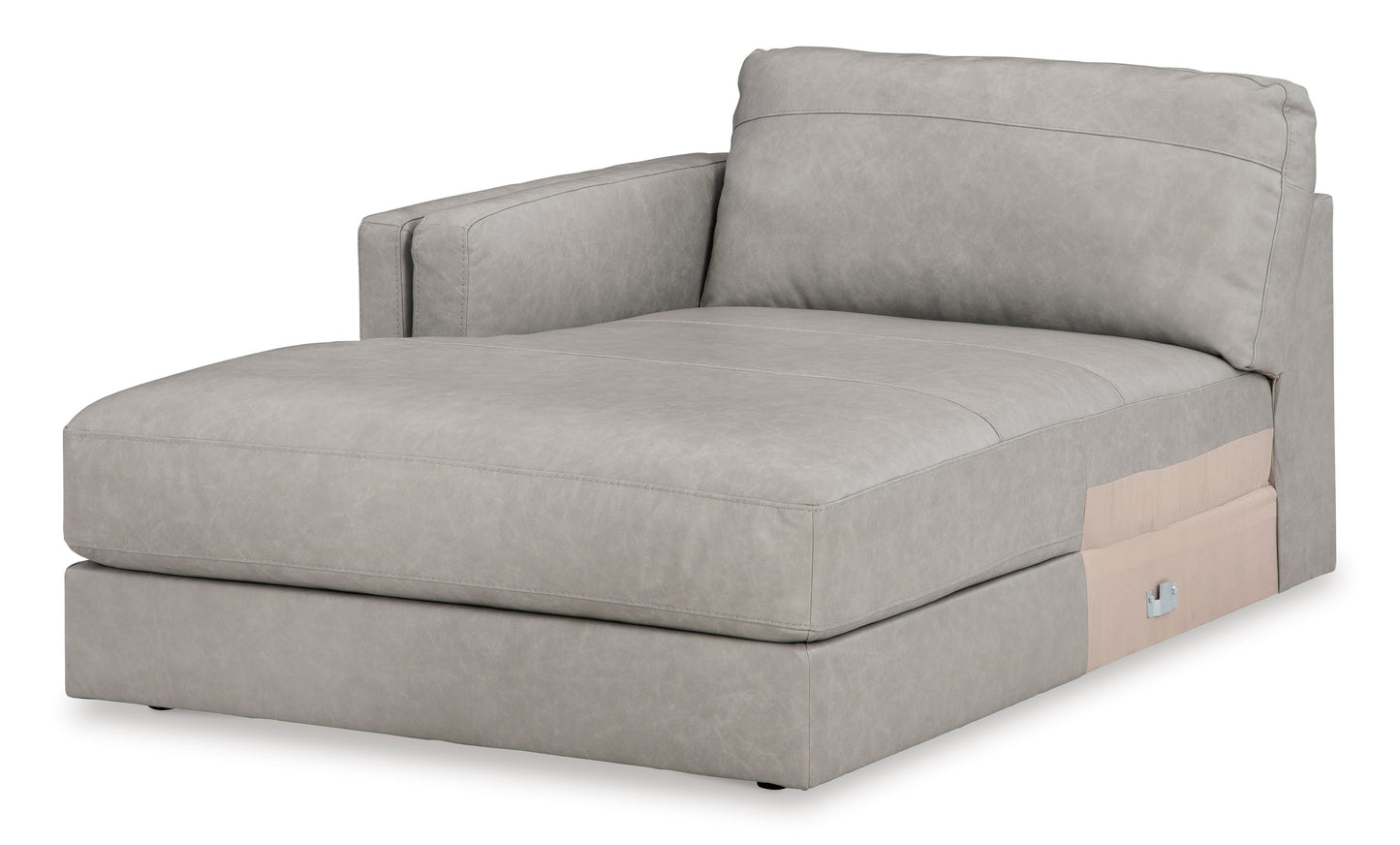 Amiata Glacier Leather 2-Piece LAF Sectional - SET | 5740416 | 5740467 - Luna Furniture - Dallas Store