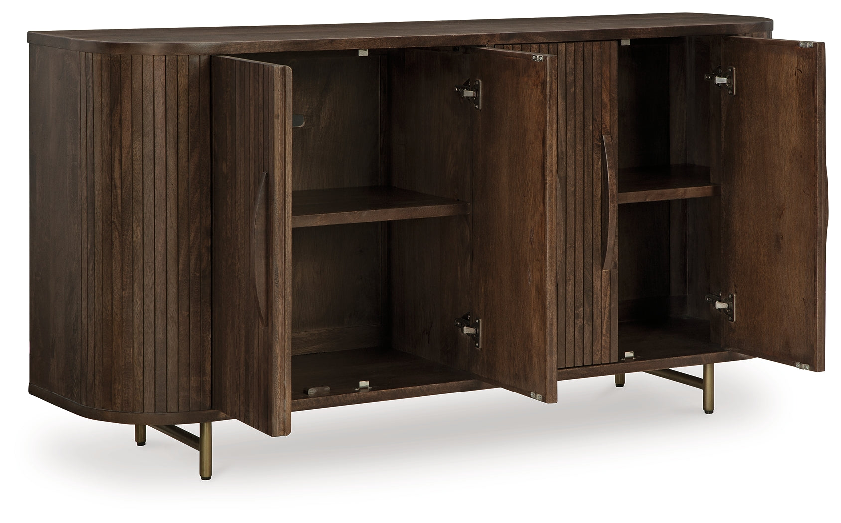 Amickly Dark Brown Accent Cabinet - A4000571 - Luna Furniture - Dallas Store