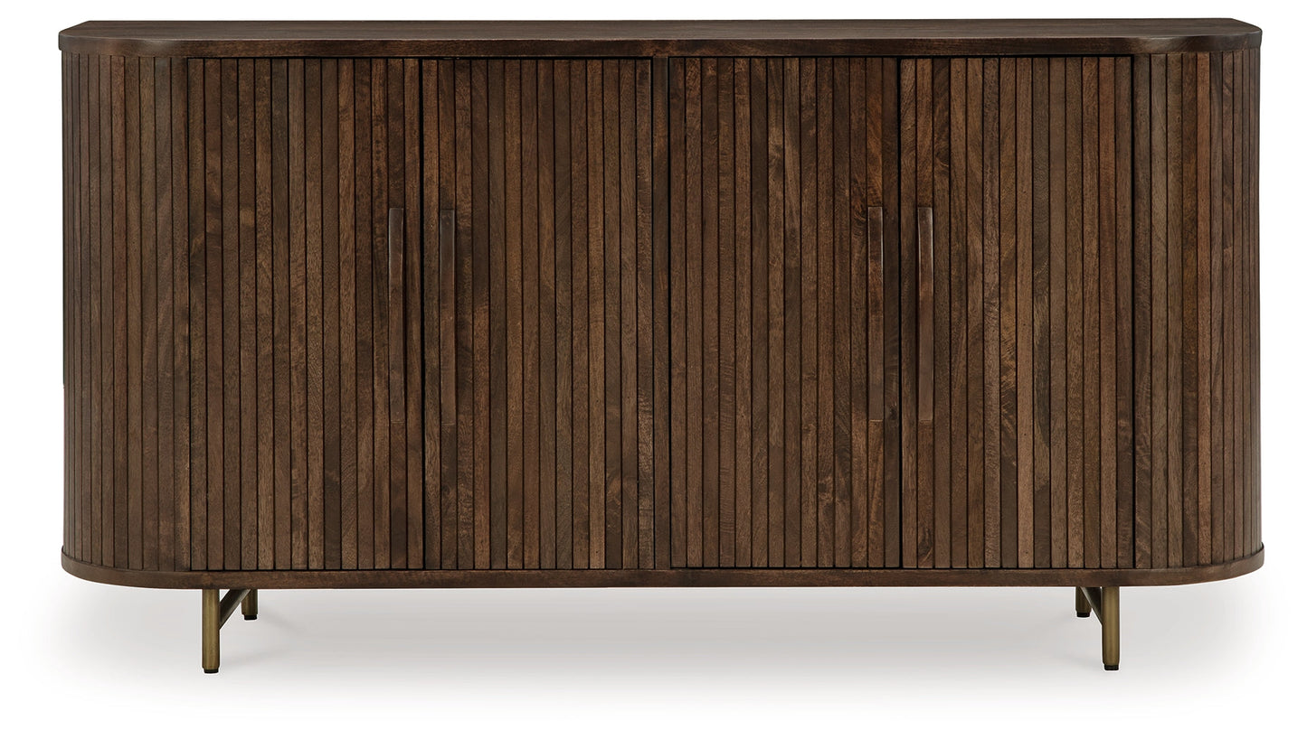 Amickly Dark Brown Accent Cabinet - A4000571 - Luna Furniture - Dallas Store