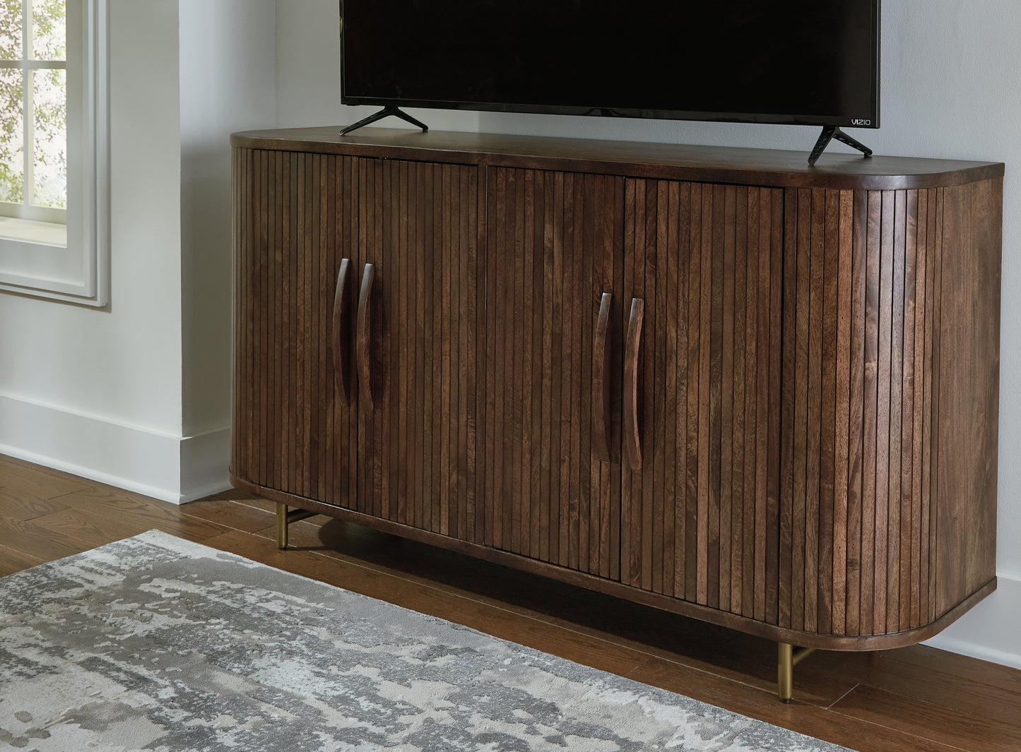 Amickly Dark Brown Accent Cabinet - A4000571 - Luna Furniture - Dallas Store