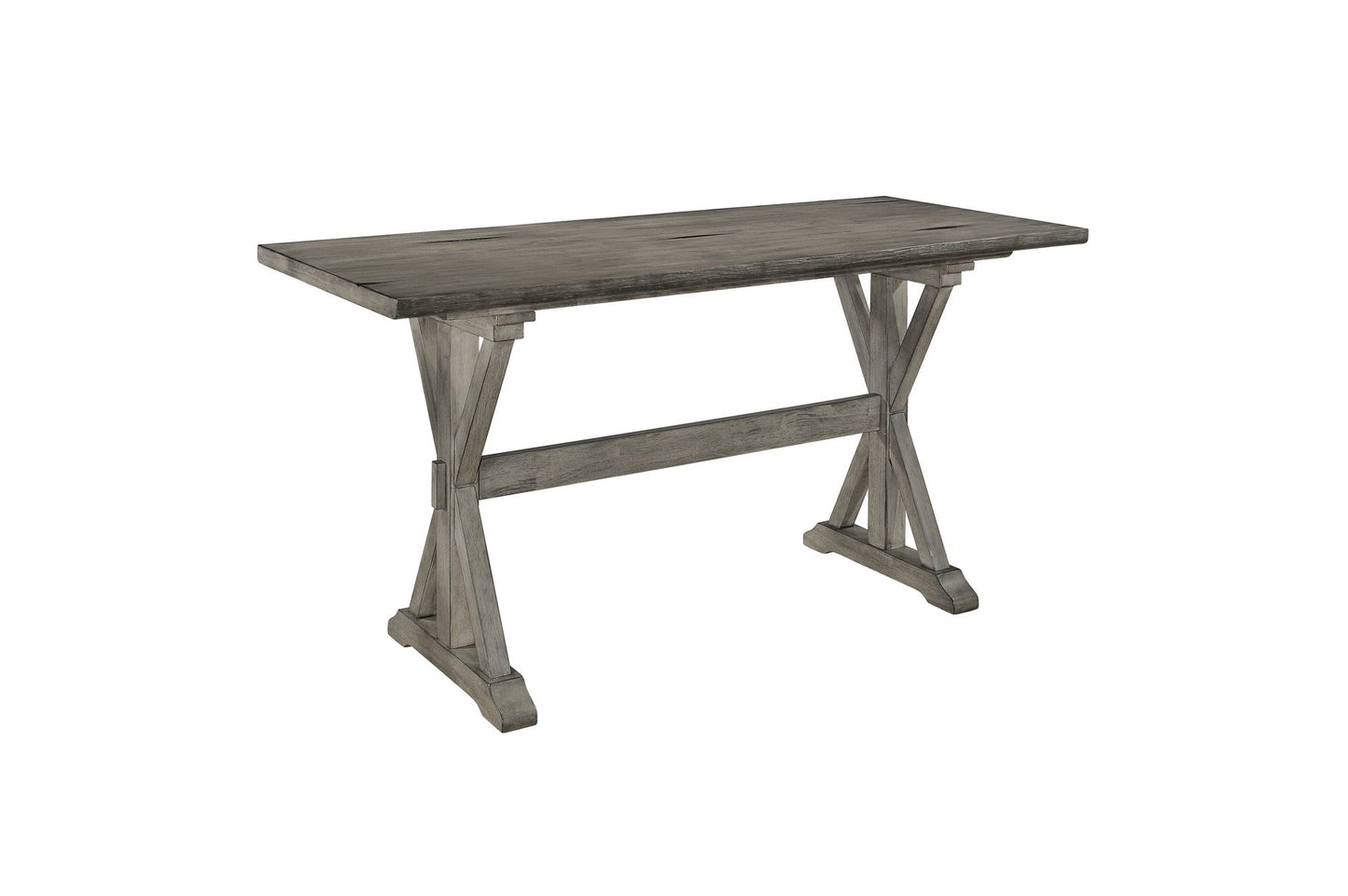 Amsonia Gray/Black Counter Height Set - SET | 5602-36 | 5602-24BK(4) - Luna Furniture - Dallas Store