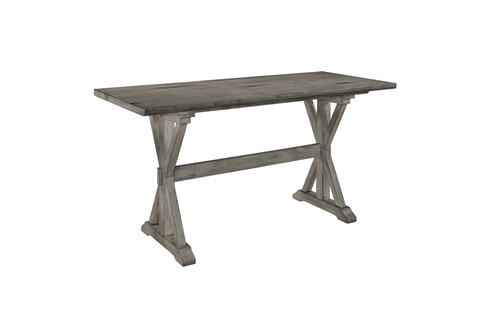 Amsonia Gray/Black Counter Height Set - SET | 5602-36 | 5602-24BK(4) - Luna Furniture - Dallas Store