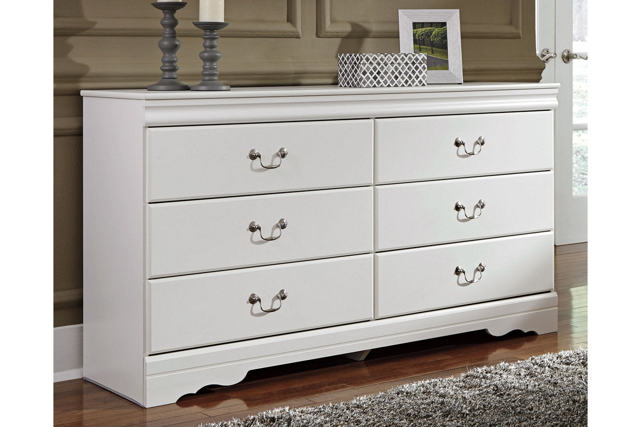 Anarasia White Dresser - B129-31 - Luna Furniture - Dallas Store