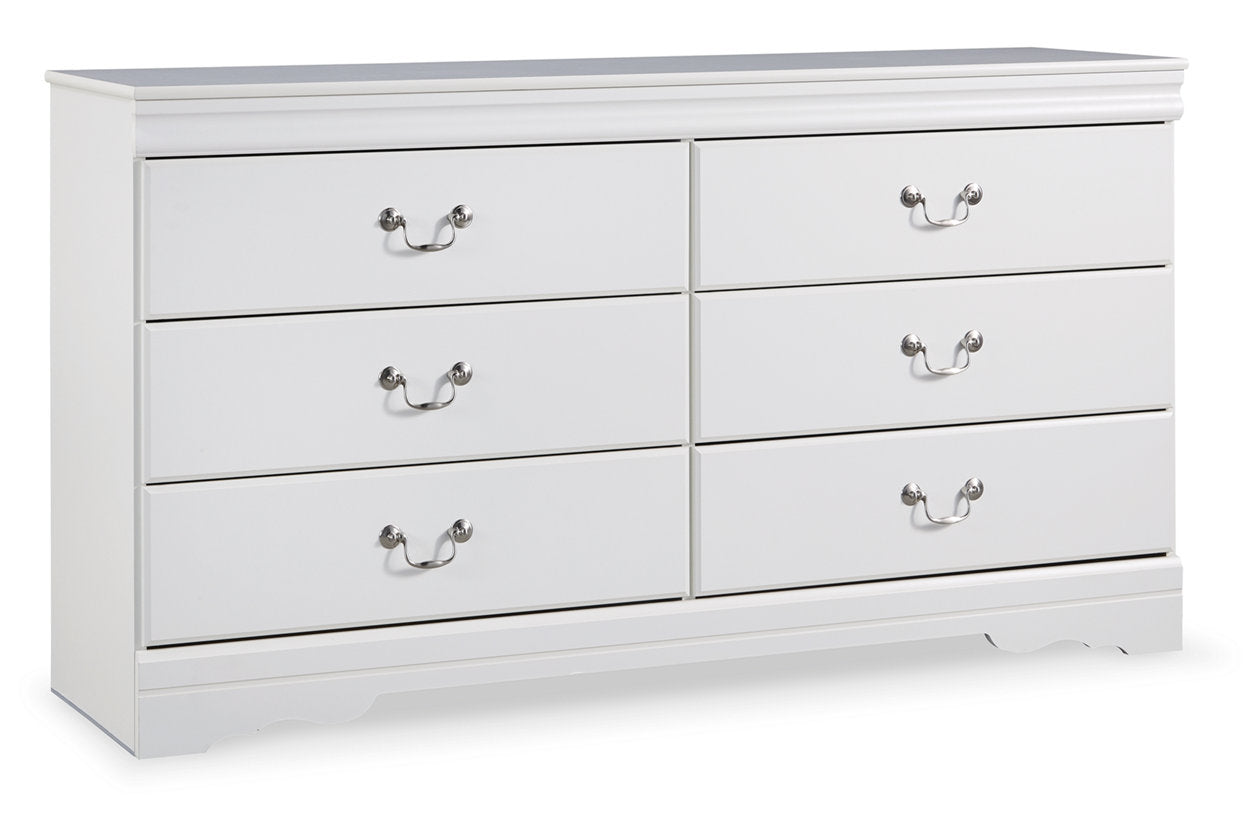Anarasia White Dresser - B129-31 - Luna Furniture - Dallas Store