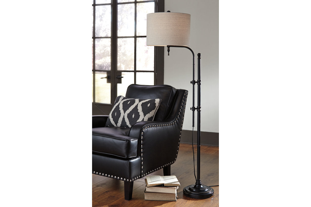 Anemoon Black Floor Lamp - L734251 - Luna Furniture - Dallas Store