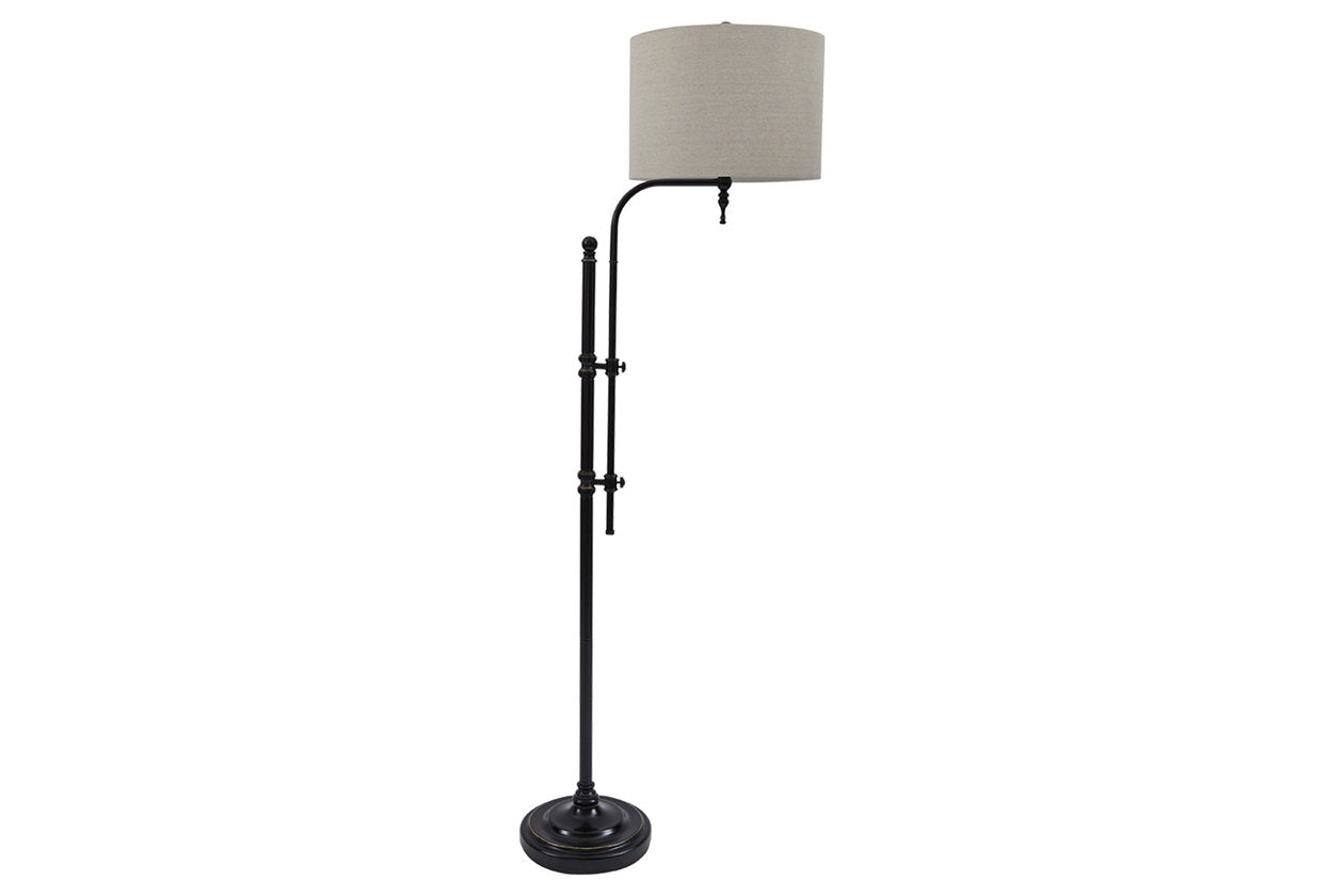 Anemoon Black Floor Lamp - L734251 - Luna Furniture - Dallas Store