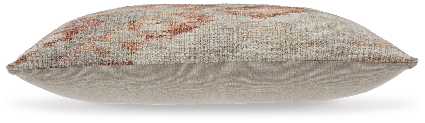 Aprover Rust/Gray/White Pillow (Set of 4) - A1001040 - Luna Furniture - Dallas Store