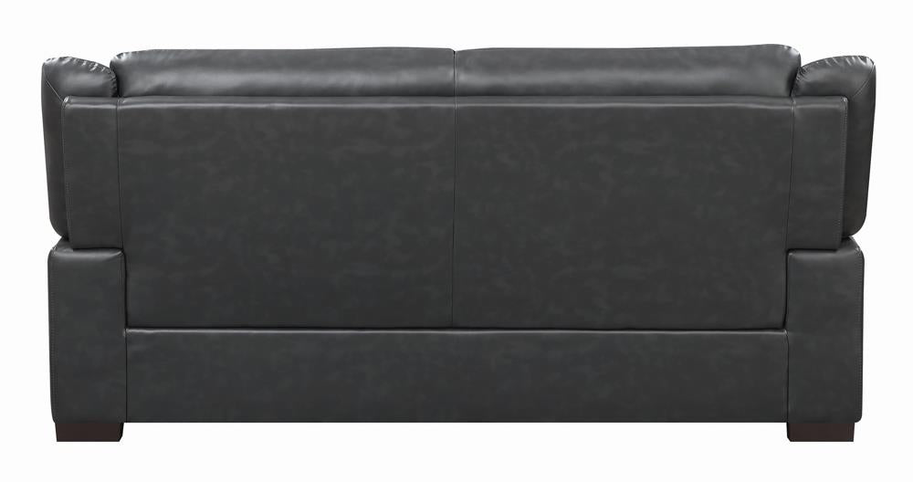 Arabella Pillow Top Upholstered Sofa Gray - 506591 - Luna Furniture - Dallas Store