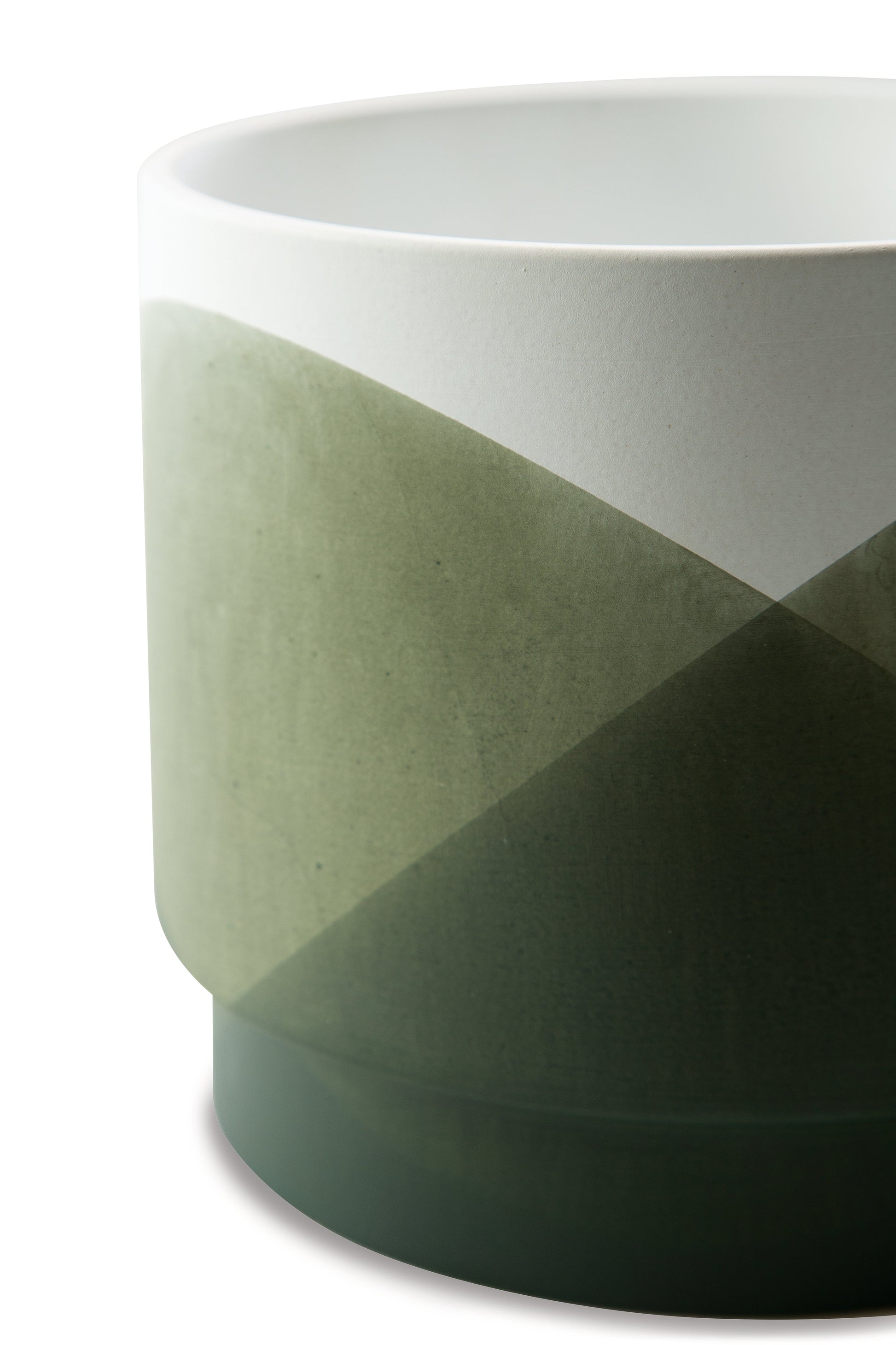 Ardenridge Green/White Planter, Set of 2 - A2000579 - Luna Furniture - Dallas Store