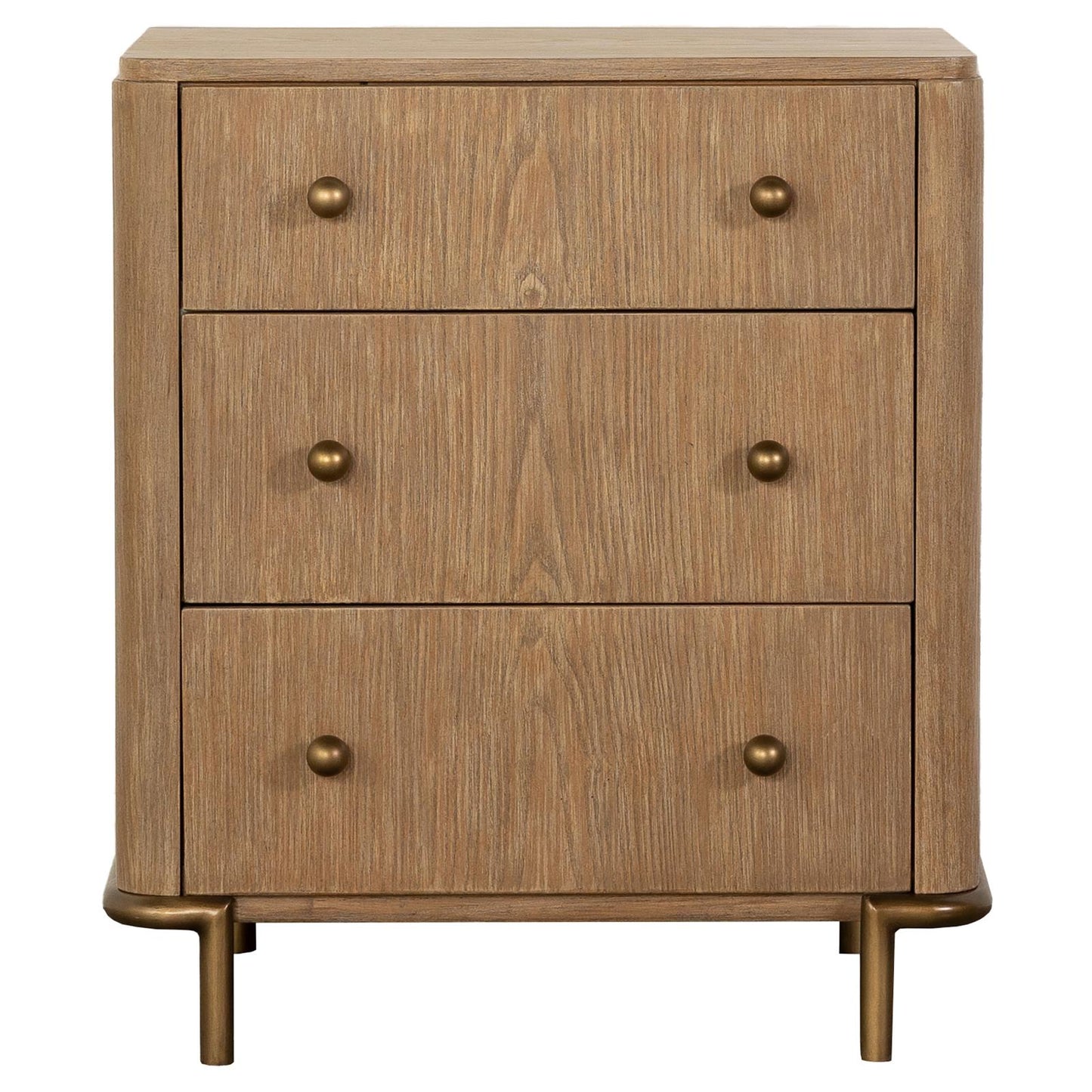 Arini 3-Drawer Nightstand with Dual USB Ports Sand Wash - 224302 - Luna Furniture - Dallas Store