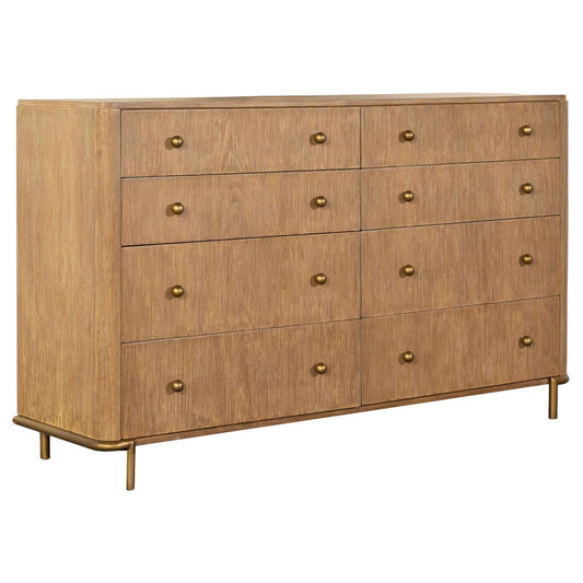 Arini Sand Wash 8-Drawer Dresser - 224303 - Luna Furniture - Dallas Store