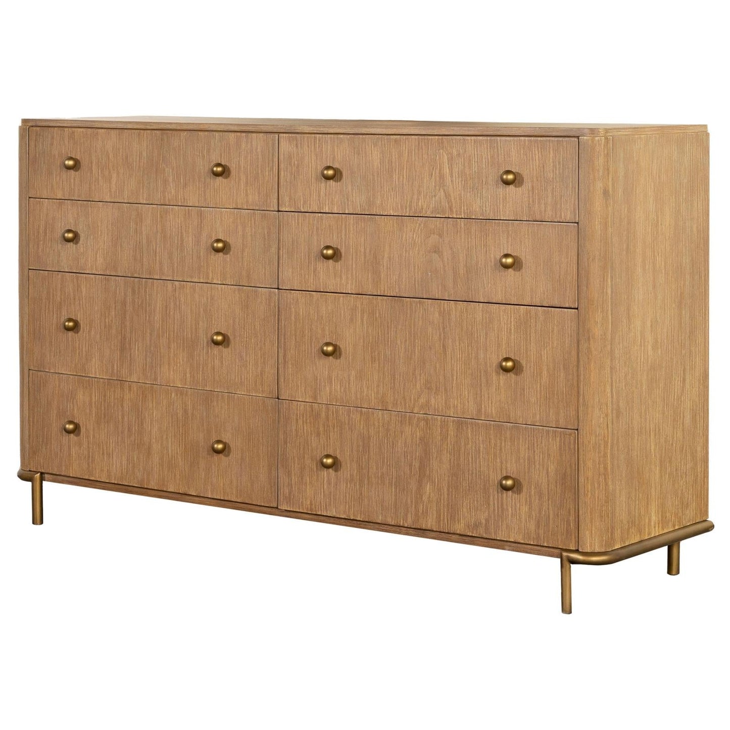 Arini Sand Wash 8-Drawer Dresser - 224303 - Luna Furniture - Dallas Store