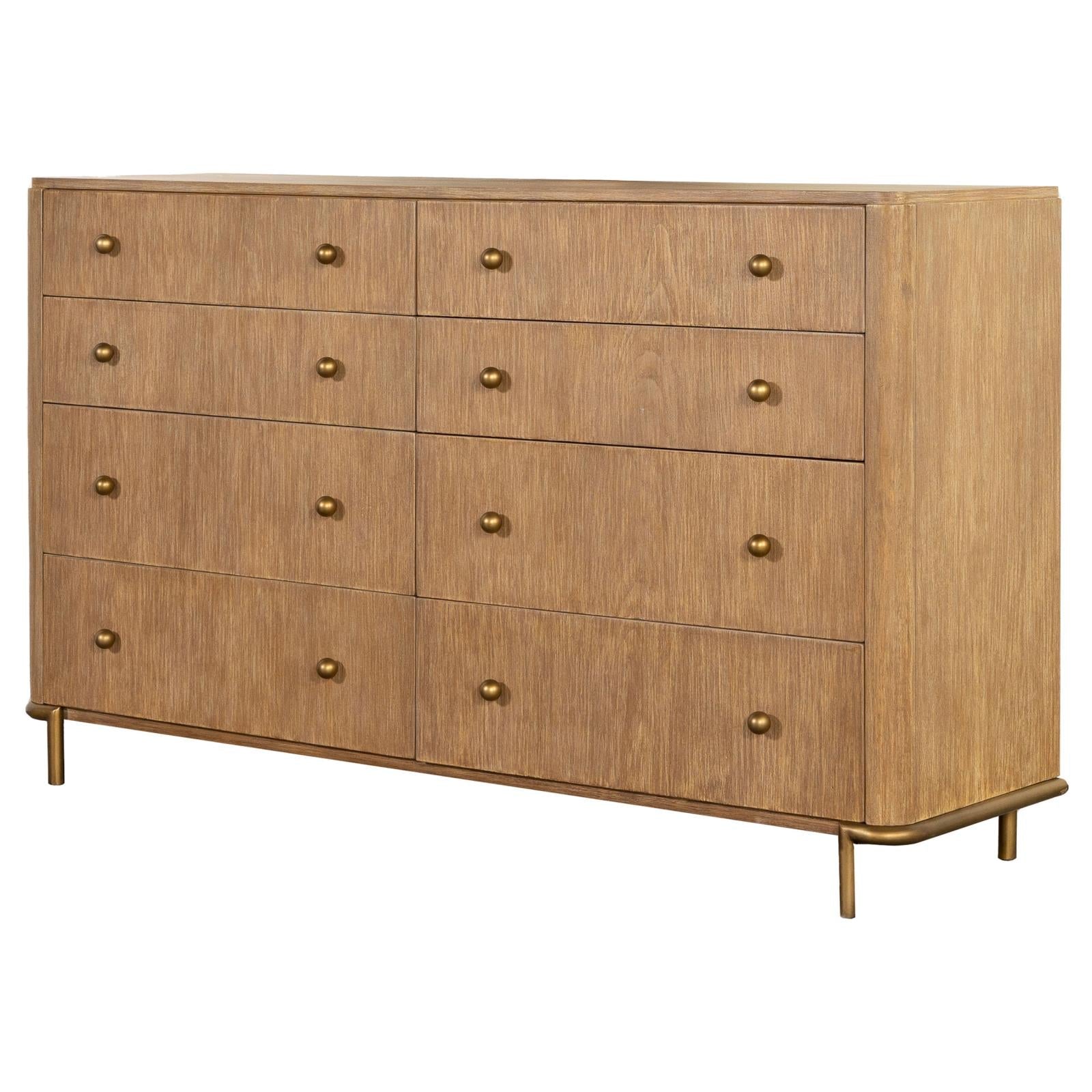 Arini Sand Wash 8-Drawer Dresser - 224303 - Luna Furniture - Dallas Store