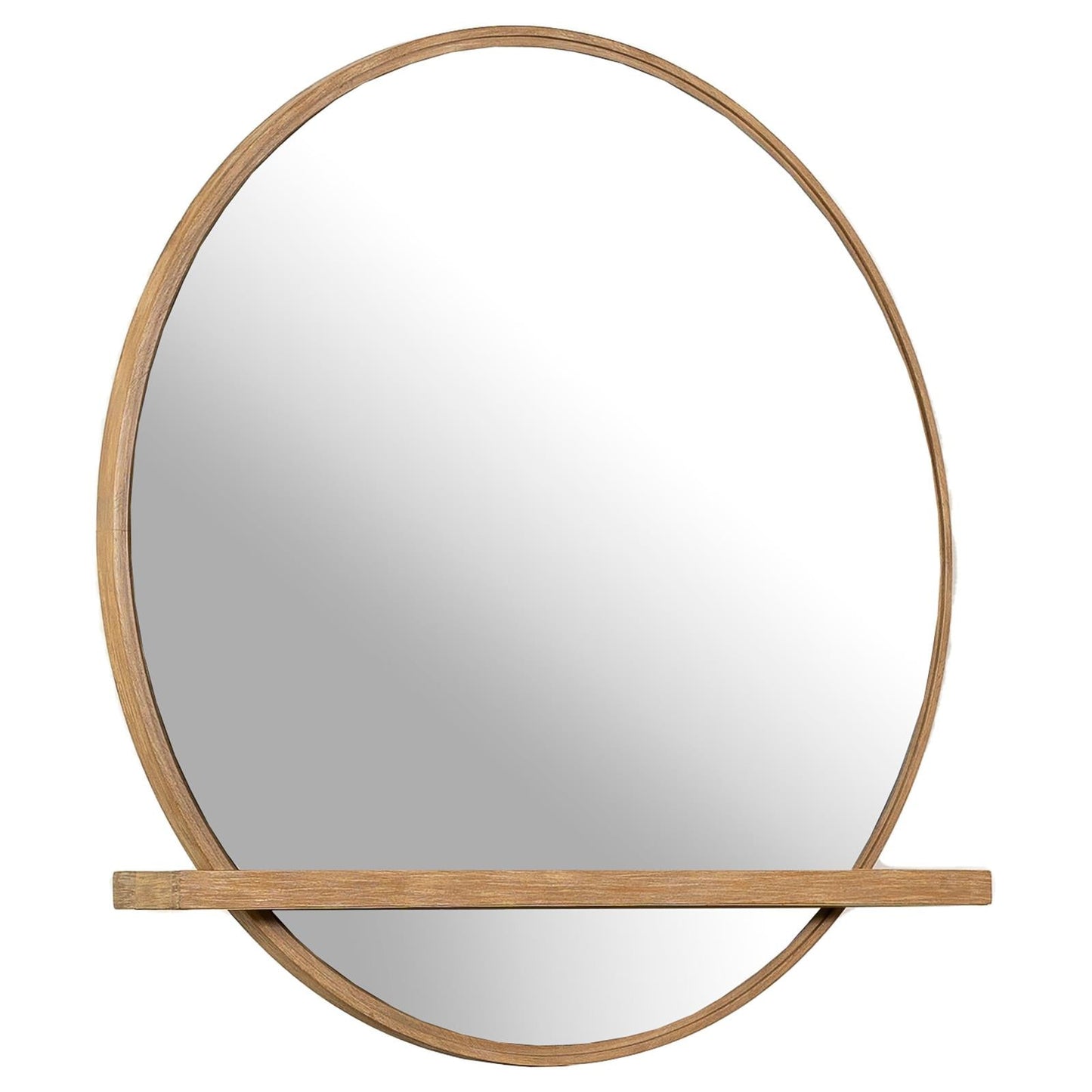 Arini Sand Wash Round Dresser Mirror - 224304 - Luna Furniture - Dallas Store