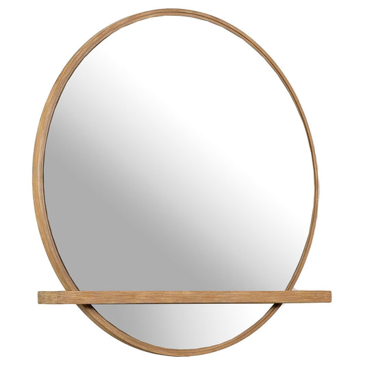 Arini Sand Wash Round Dresser Mirror - 224304 - Luna Furniture - Dallas Store