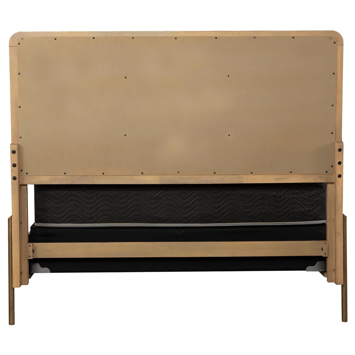 Arini Upholstered Eastern King Panel Bed Sand Wash/Natural Cane - 224300KE - Luna Furniture - Dallas Store