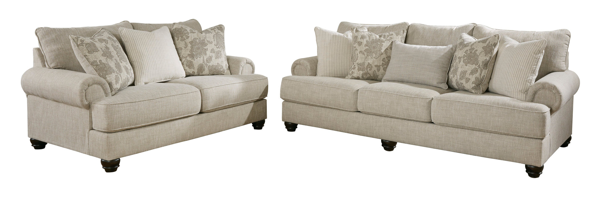 Asanti Fog Living Room Set - SET | 1320138 | 1320135 | 1320123 | 1320114 - Luna Furniture - Dallas Store