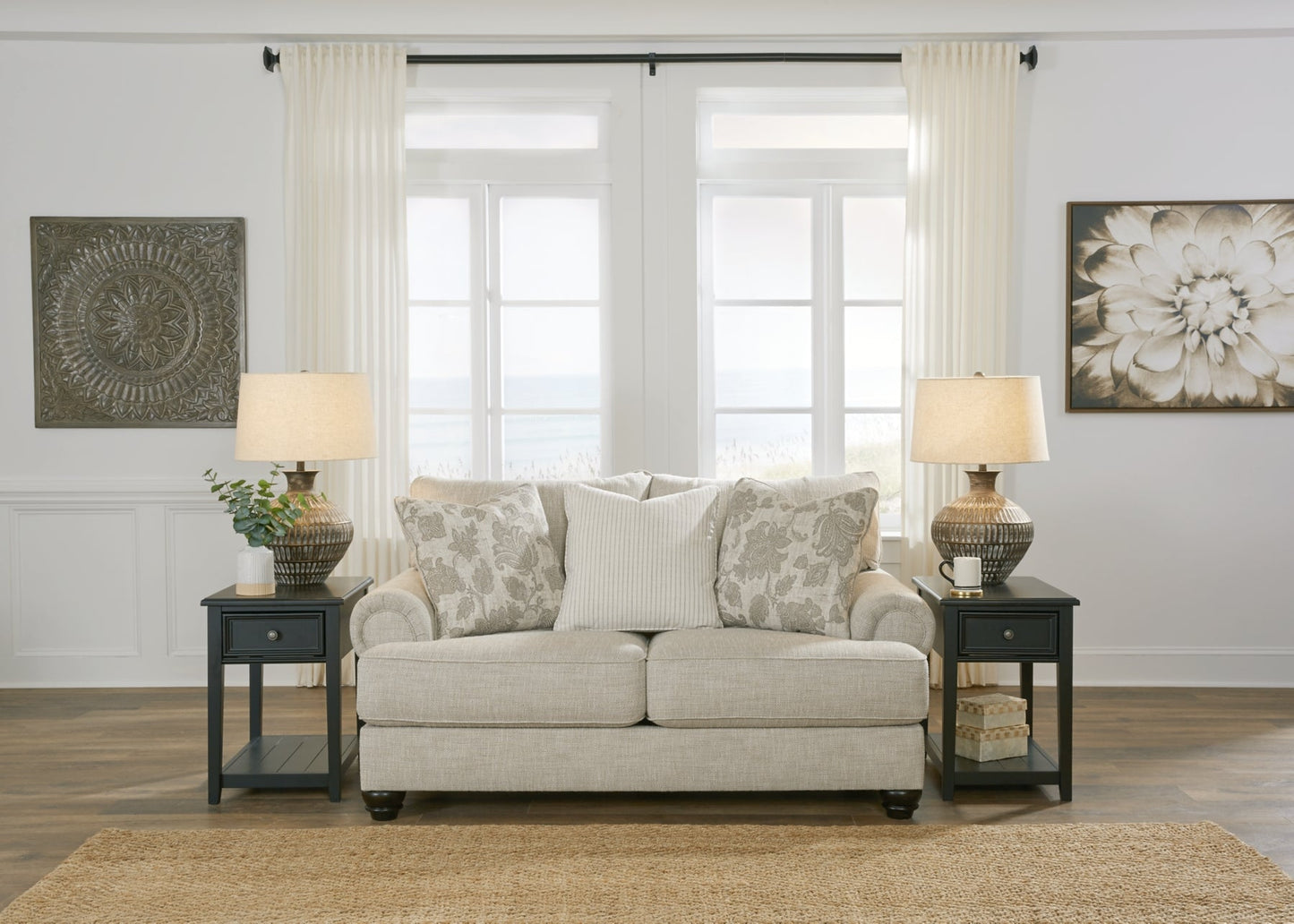 Asanti Fog Living Room Set - SET | 1320138 | 1320135 | 1320123 | 1320114 - Luna Furniture - Dallas Store