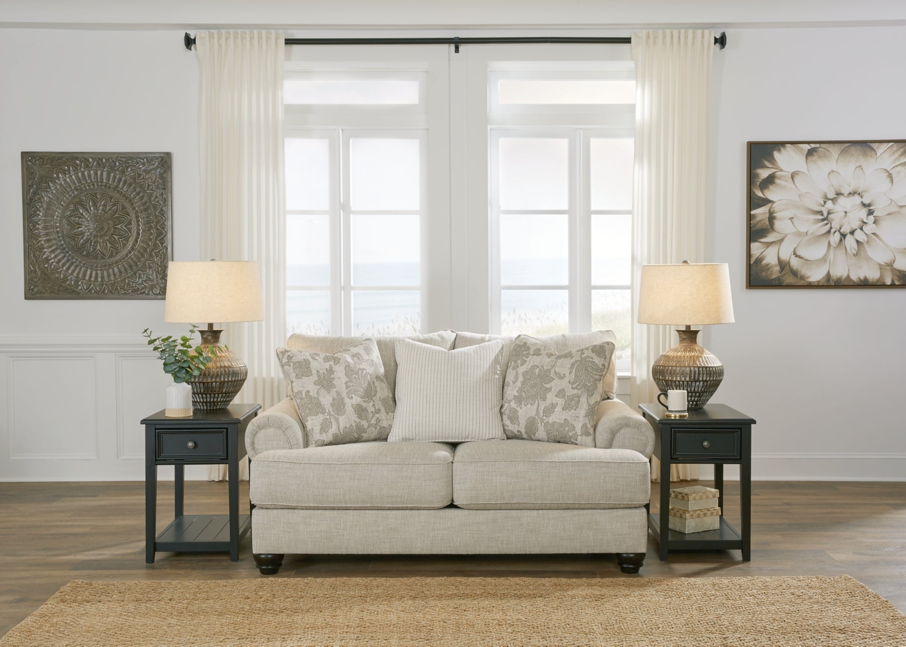 Asanti Fog Living Room Set - SET | 1320138 | 1320135 | 1320123 | 1320114 - Luna Furniture - Dallas Store