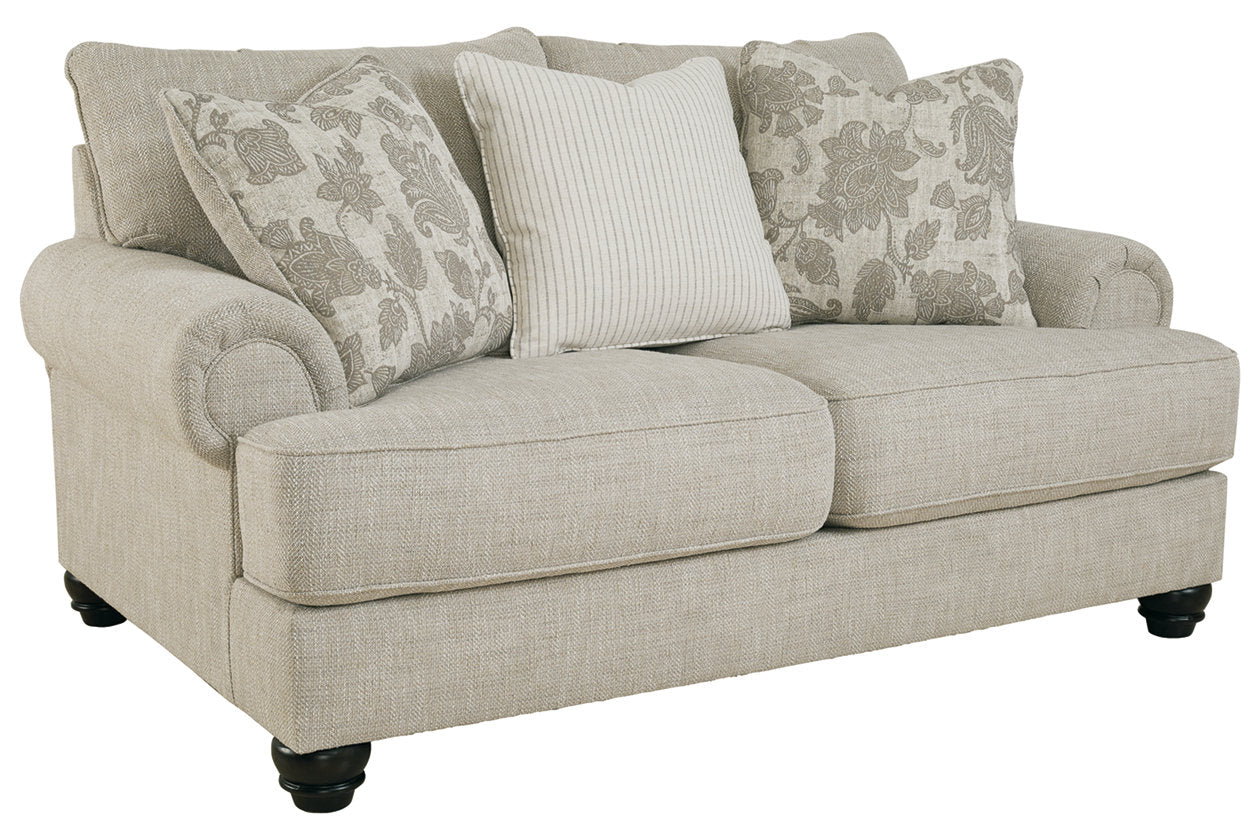 Asanti Fog Loveseat - 1320135 - Luna Furniture - Dallas Store