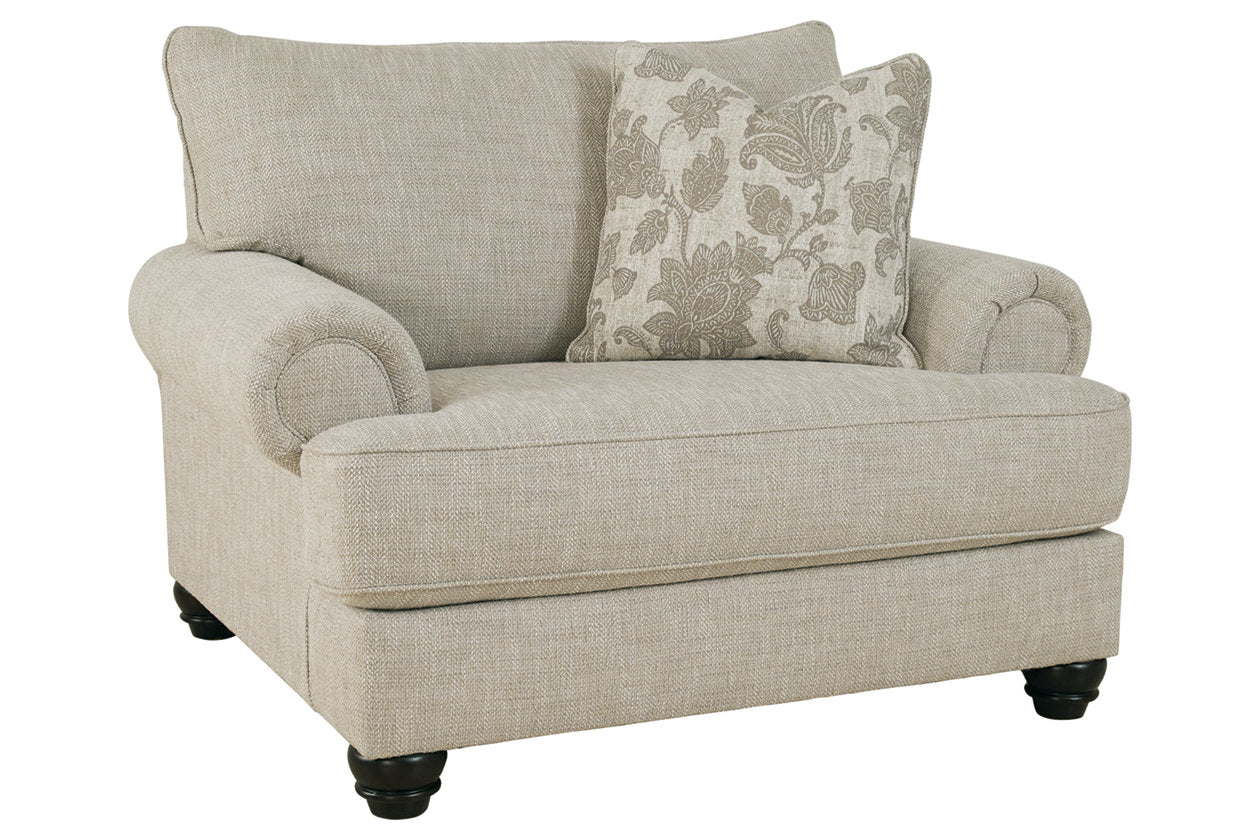 Asanti Fog Oversized Chair - 1320123 - Luna Furniture - Dallas Store