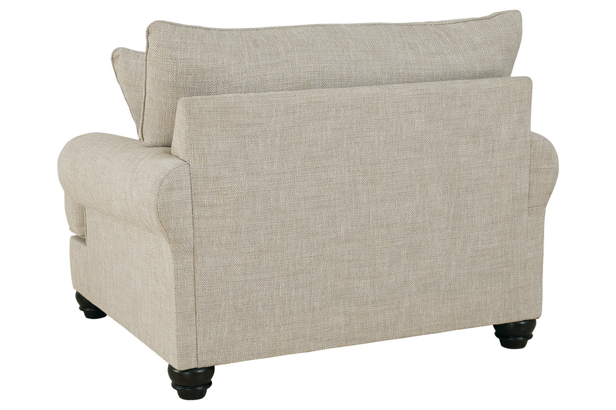 Asanti Fog Oversized Chair - 1320123 - Luna Furniture - Dallas Store