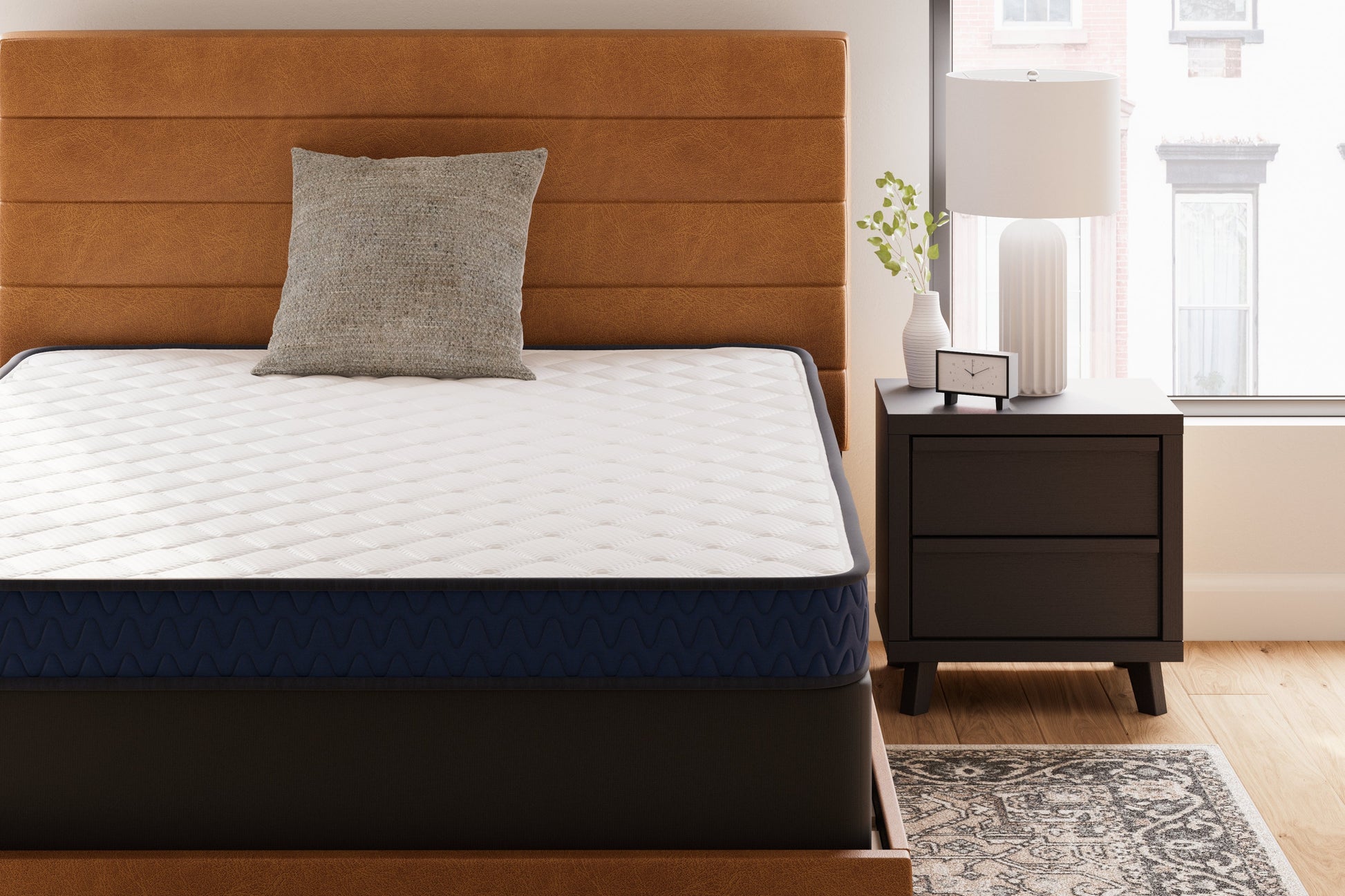 Ashley Firm White Twin Mattress - M44511 - Luna Furniture - Dallas Store