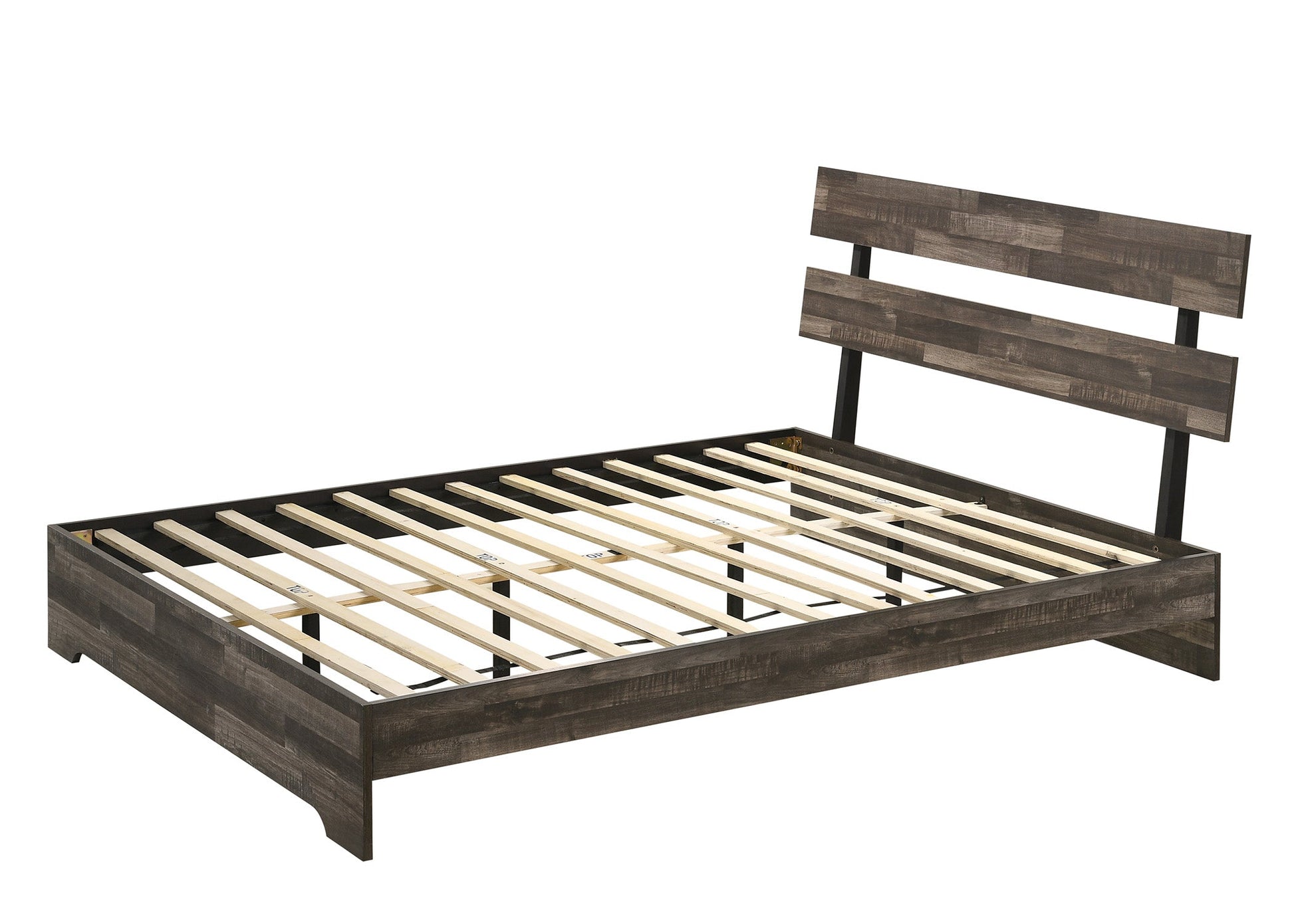 Atticus Brown Full Platform Bed - B6980-F-BED - Luna Furniture - Dallas Store