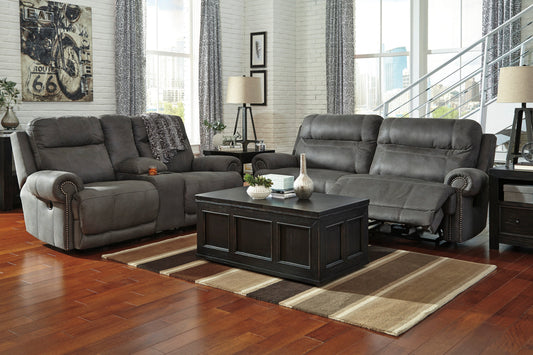 Austere Gray Power Reclining Living Room Set - SET | 3840181 | 3840194 - Luna Furniture - Dallas Store