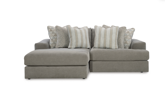 Avaliyah Ash 2-Piece LAF Chaise Sectional - SET | 5810316 | 5810365 - Luna Furniture - Dallas Store