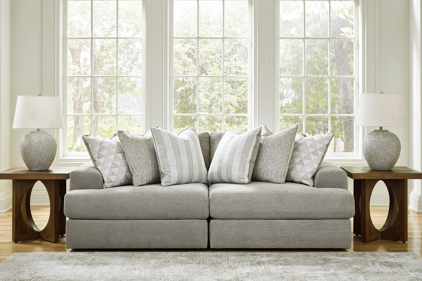 Avaliyah Ash 2-Piece Loveseat - SET | 5810364 | 5810365 - Luna Furniture - Dallas Store