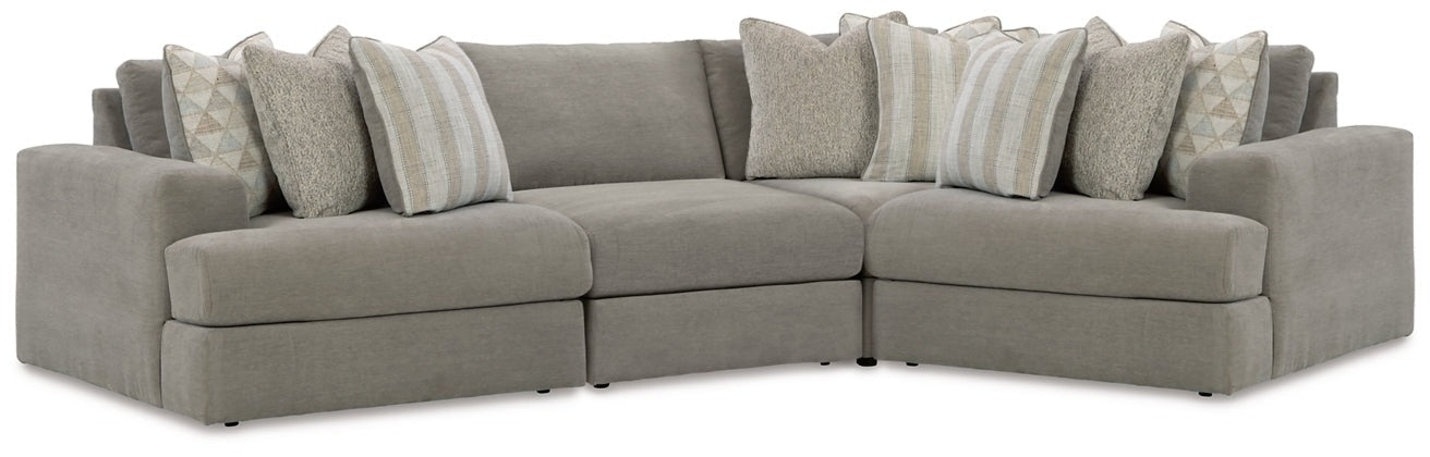 Avaliyah Ash 4-Piece Sectional - SET | 5810364 | 5810365 | 5810346 | 5810377 - Luna Furniture - Dallas Store