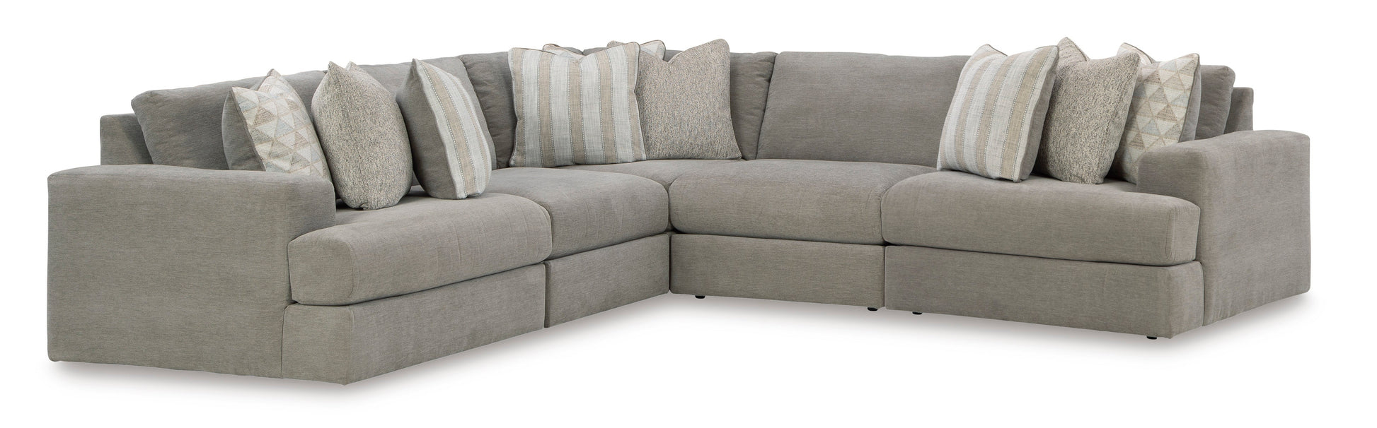 Avaliyah Ash 5-Piece Sectional - SET | 5810364 | 5810346 | 5810346 | 5810377 | 5810365 - Luna Furniture - Dallas Store