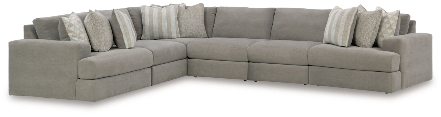 Avaliyah Ash 6-Piece Sectional - SET | 5810364 | 5810365 | 5810377 | 5810346 | 5810346 | 5810346 - Luna Furniture - Dallas Store