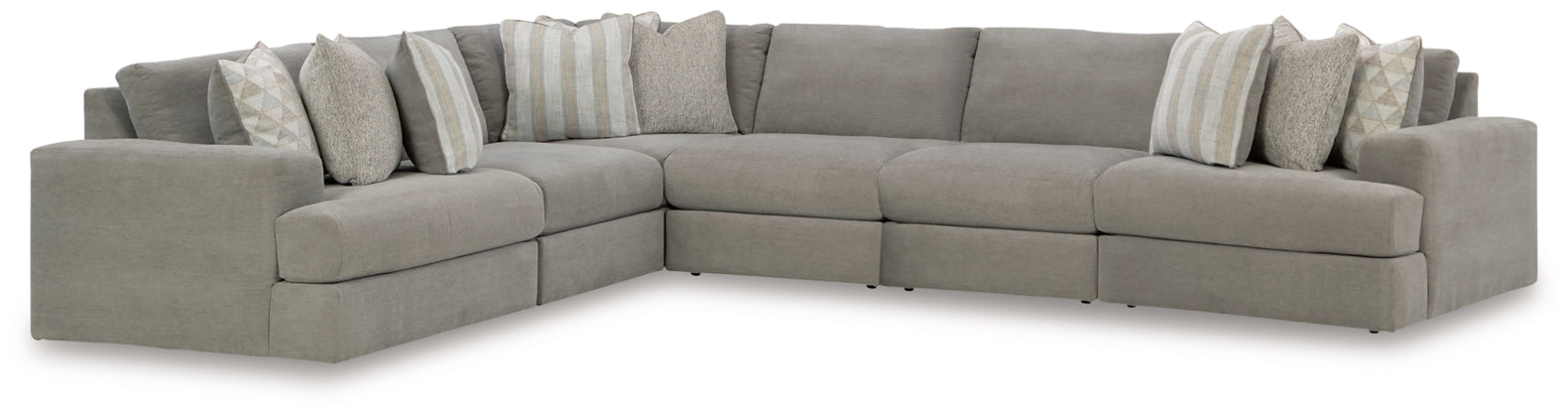 Avaliyah Ash 6-Piece Sectional - SET | 5810364 | 5810365 | 5810377 | 5810346 | 5810346 | 5810346 - Luna Furniture - Dallas Store