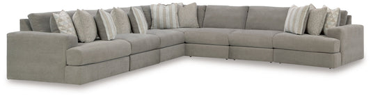 Avaliyah Ash 7-Piece Sectional - SET | 5810364 | 5810365 | 5810377 | 5810346 | 5810346 | 5810346 | 5810346 - Luna Furniture - Dallas Store