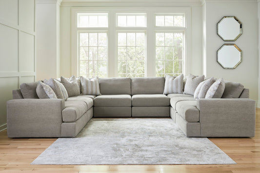 Avaliyah Ash 8-Piece Sectional - SET | 5810364 | 5810346 | 5810346 | 5810346 | 5810346 | 5810377 | 5810377 | 5810365 - Luna Furniture - Dallas Store