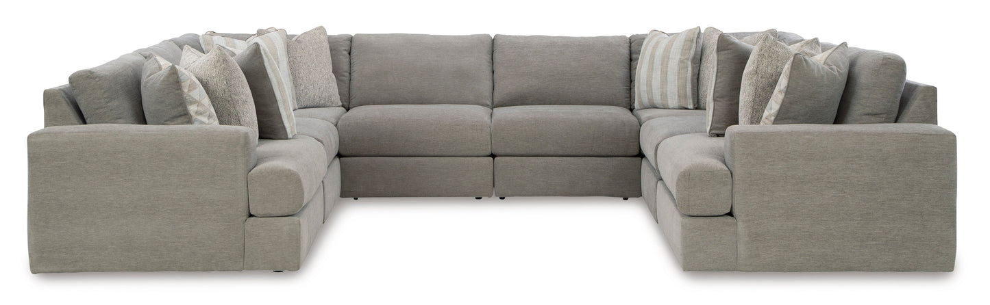 Avaliyah Ash 8-Piece Sectional - SET | 5810364 | 5810346 | 5810346 | 5810346 | 5810346 | 5810377 | 5810377 | 5810365 - Luna Furniture - Dallas Store