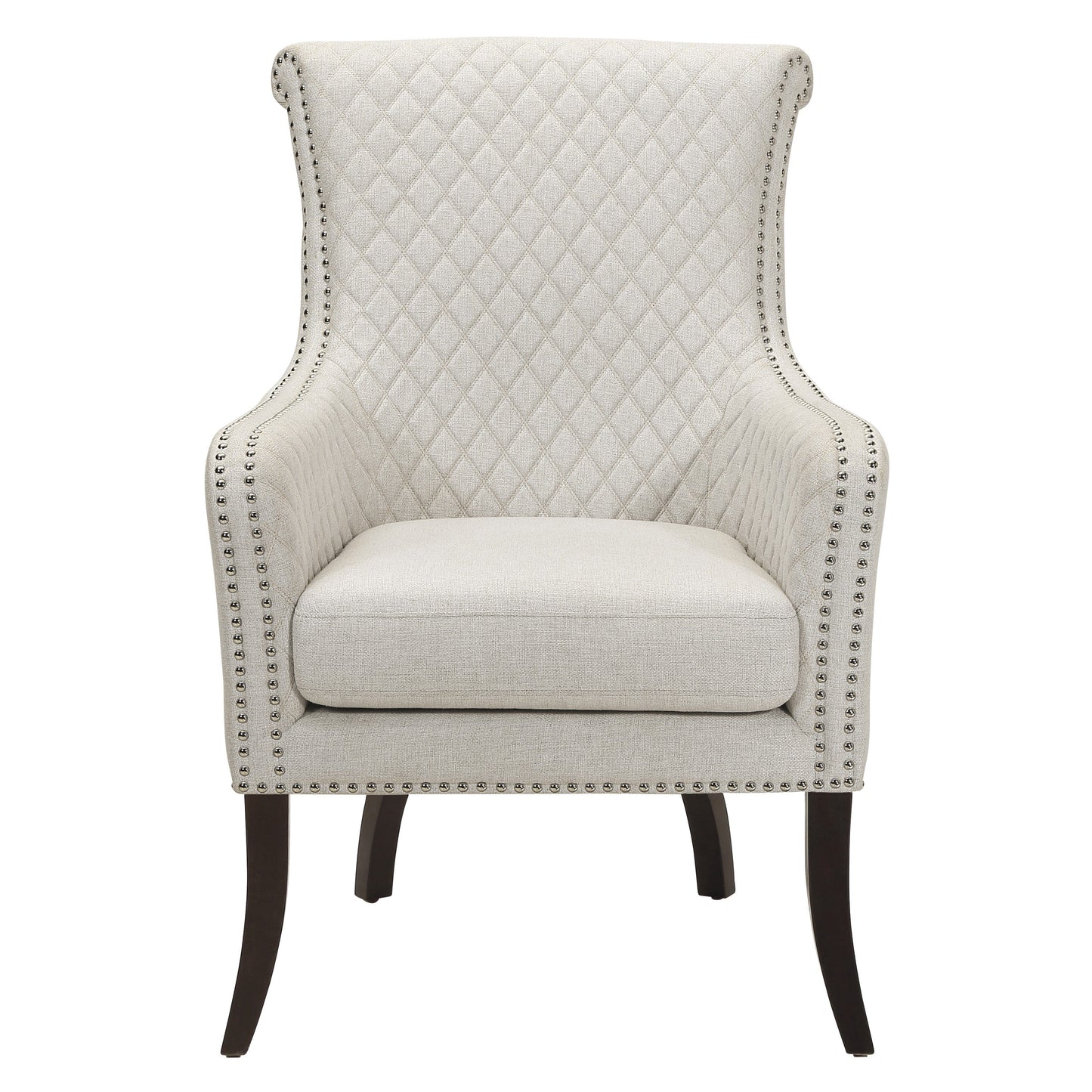 Avalon Beige Quilted Accent Chair - 1199F11S - Luna Furniture - Dallas Store