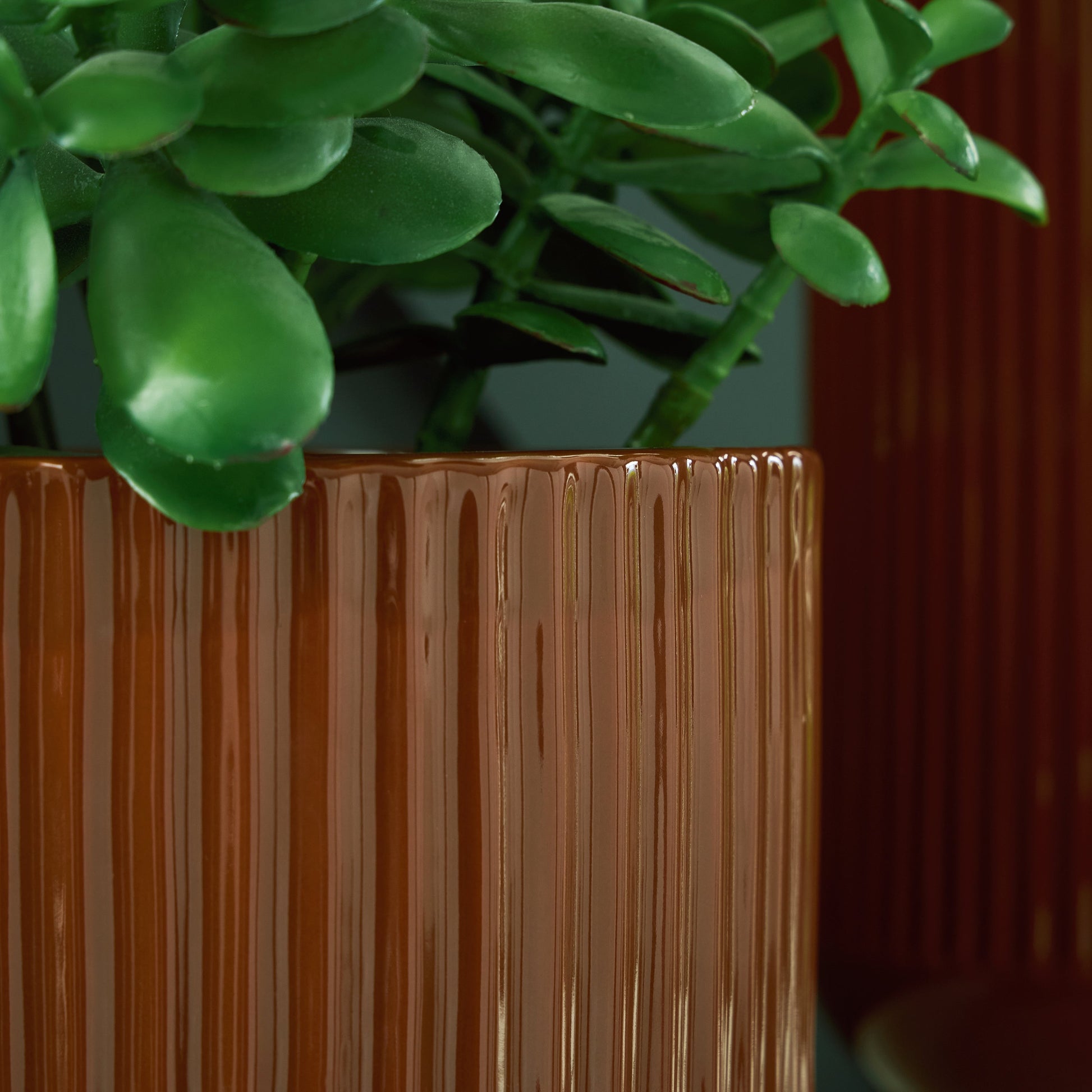 Avalyah Burnt Umber Vase (Set of 2) - A2900023 - Luna Furniture - Dallas Store