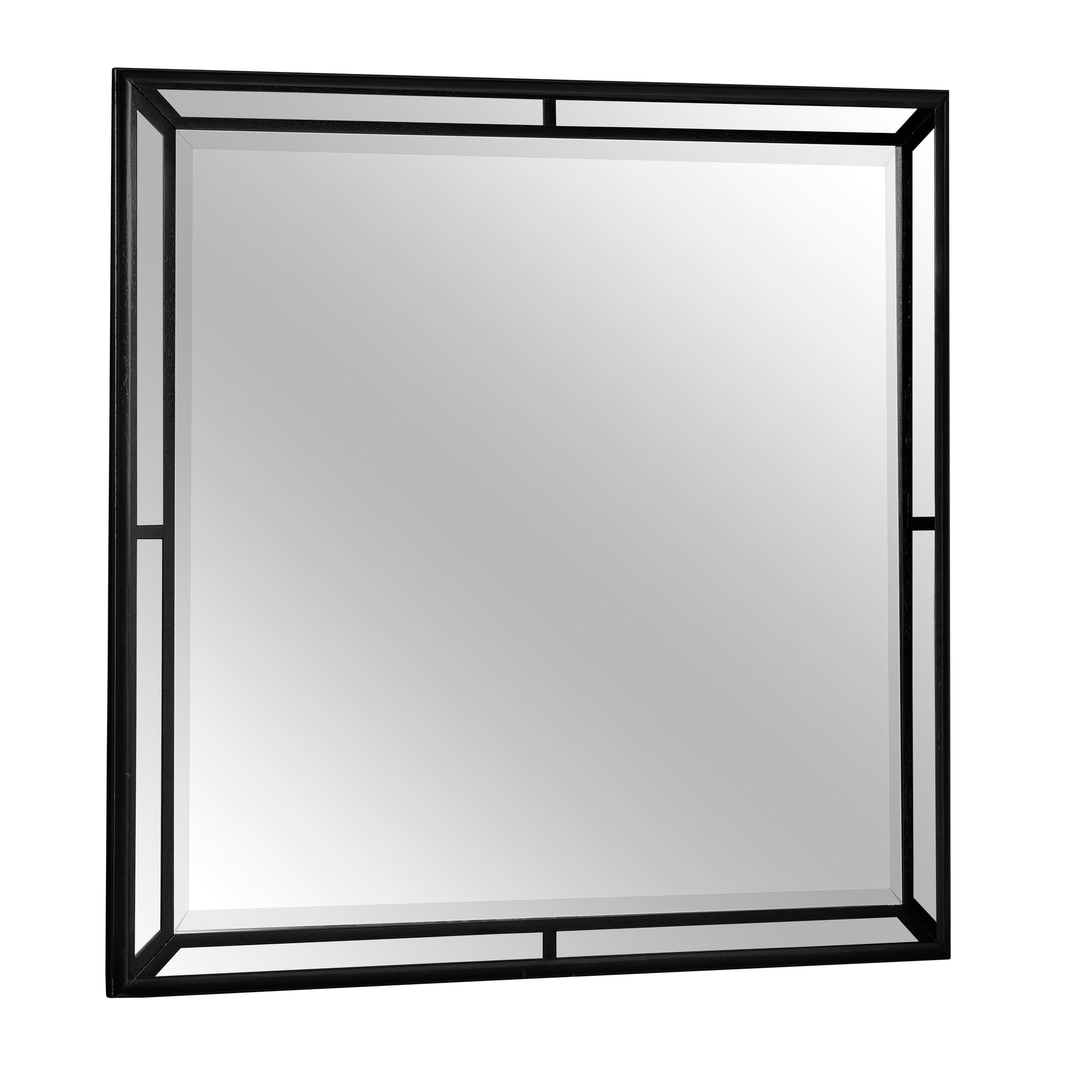 Aveline Black Mirror (Mirror Only) - 1428BK-6 - Luna Furniture - Dallas Store