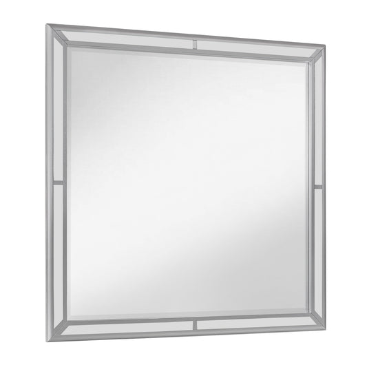 Aveline Silver Mirror (Mirror Only) - 1428SV-6 - Luna Furniture - Dallas Store