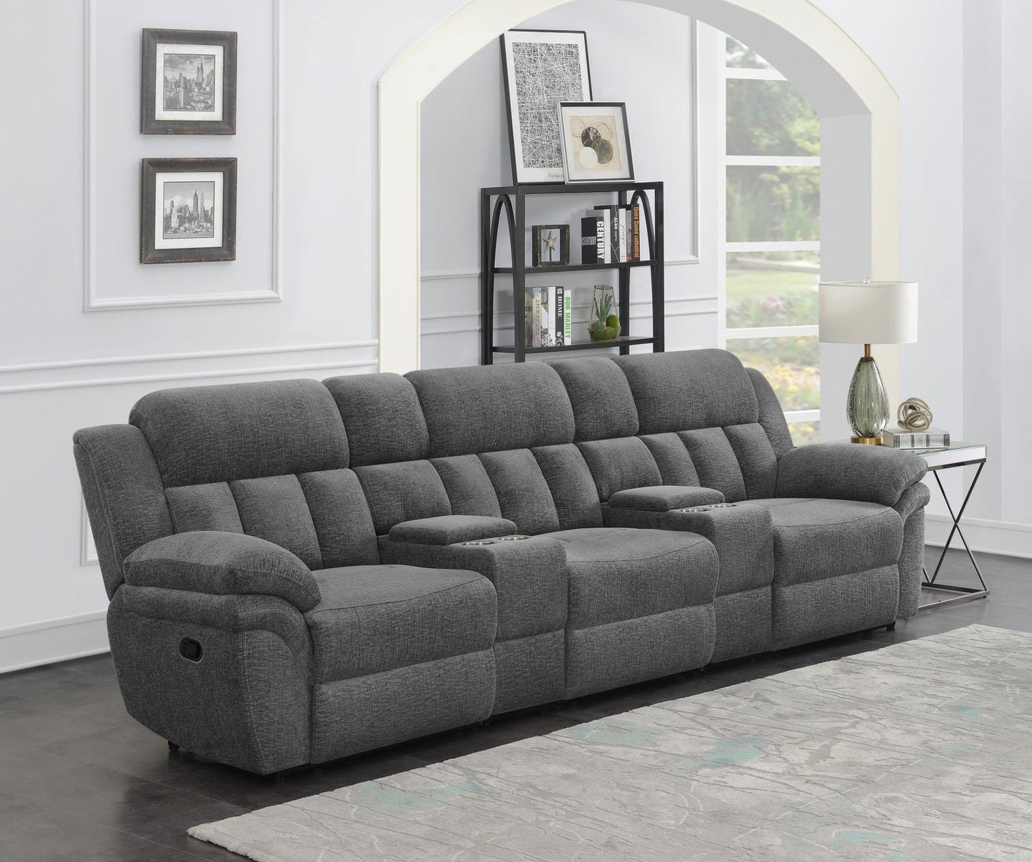 Bahrain Motion 3-Seater Home Theater - 609541T - Luna Furniture - Dallas Store