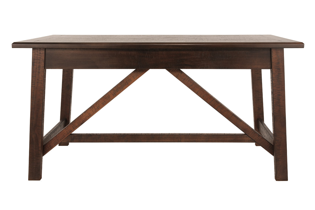 Baldridge Rustic Brown Home Office Desk - H675-44 - Luna Furniture - Dallas Store