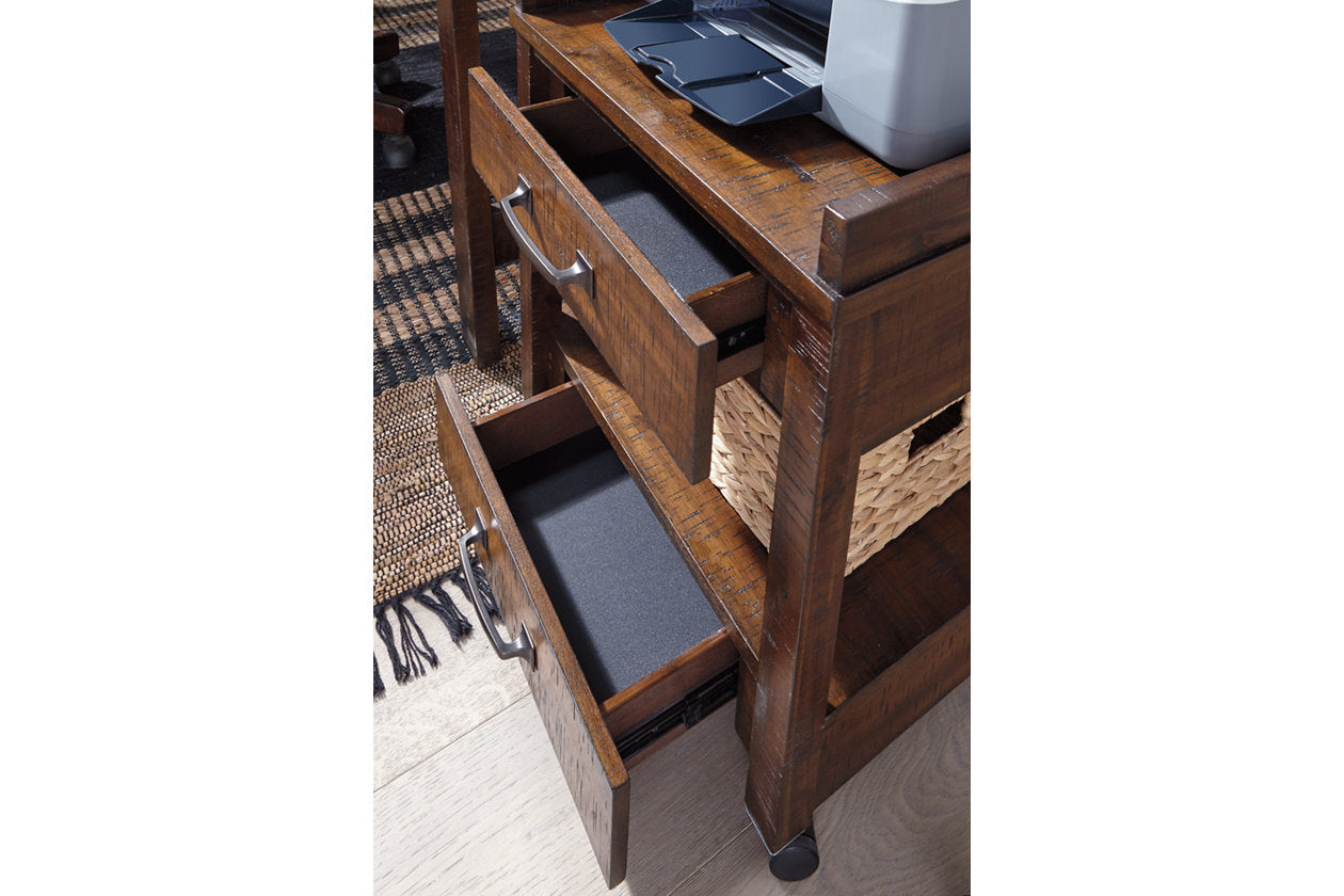 Baldridge Rustic Brown Printer Stand - H675-11 - Luna Furniture - Dallas Store